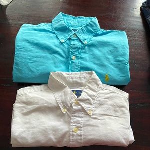 Ralph Lauren 2 long sleeve slim fits size small